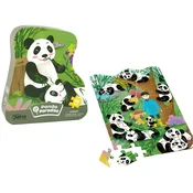 Bamboo Forest Panda Puzzle 48 Elements