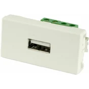SIMON CONNECT SIMC-45X22,5 - USB-A s konektorji bel K128B/9