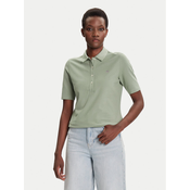 Gant Polo majica Shield 4202231 Zelena Slim Fit
