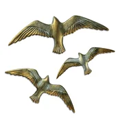 Aberto Design Zidna dekoracija Flying Seagulls 1, 3 komada