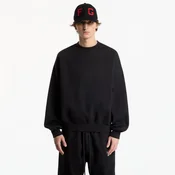Mikina Fear of God Essentials Classic Fit Fleece Crewneck Vintage Black XL