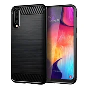 Futrola Carbon Shield TPU za Samsung Galaxy M30 - Crna KP19395