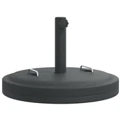 Vidaxl Podstavek za senčnik z ročaji za O38/48 mm palice 25 kg okrogel