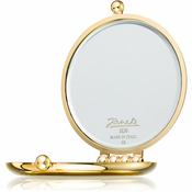 Janeke Gold Line Golden Double Mirror kozmeticko ogledalce O 65 mm 1 kom