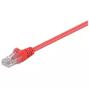 GOOBAY CAT 5e U/UTP LAN patch 15m rdeč povezovalni kabel