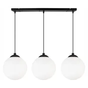 GH VISEČA STROPNA SVETILKA S KROGLO ČRNO LED 15 cm