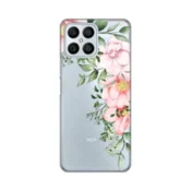 Torbica Silikonska Print Skin za Honor X8 Gentle Rose Pattern