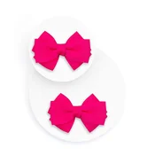 Sponke za čevlje s pentljico pink
