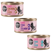 Cosma Asia Kitten v želeju 6 x 85 g Mešano pakiranje