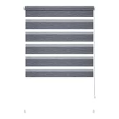Antracitno sive rolete 72,5x150 cm Zebra Silvalin – Gardinia