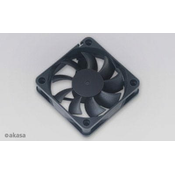 Akasa dodatni ventilator 60x60x15 črn