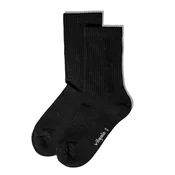 Light Organic Crew Socks –? lahke rebraste nogavice iz organskega bombaža