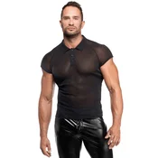 Noir Handmade H082 Onyx Veil Polo Black XXXL