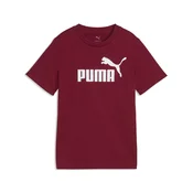 PUMA ESS No. 1 Logo Tee Youth, Age, Garnet Glow, 13-14Y