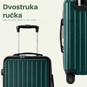 Ryer Rucni kofer, Dupla TSA brava, 36l, Zeleni
