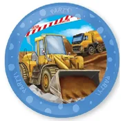 Procos Plastični krožnik za večkratno uporabo STRUKTURA 21 cm
