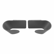 Samolepilna plastična držala za pokrove v kompletu 8 kos - Wenko