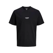 JACK & JONES Majica JJESoho črna