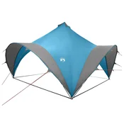 vidaXL vidaXL Zabavni šotor Modra 400 x 400 x 320 cm Poliester in jeklo, (5000309507)