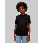 Calvin Klein Jeans Majica Chest Monologo LV1CKSJA32 Črna Regular Fit