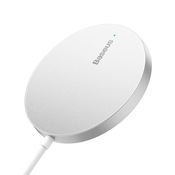Baseus Simple Mini3 MagSafe Wireless Charger 15W (silver)