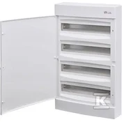 ETI Nadometno ohišje 4 vrste po 18 modulov, bela vrata ECT 4X18PO-S