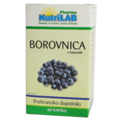 Nutrilab Borovnica, 60 kapsul