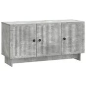 TV omarica 99 x 34,5 x 50 cm Betonsko siva Inženirski les