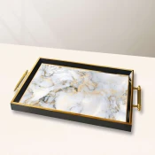 Aberto Design Poslužavnik TPA10045 50 x 29 x 3.5 cm, Šareni