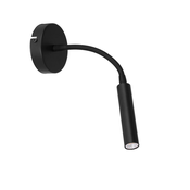 Fleksibilna lampica ARDEN 1xG9/8W/230V crna