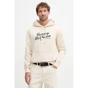 Tommy Hilfiger pulover s kapuco moški bombažen