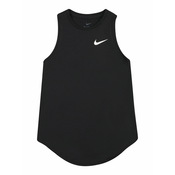 NIKE Sportski top, crna / bijela