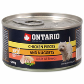Ontario Piščančji kosi in koščki v pločevinki - 200 g