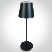 NAMIZNA SVETILKA LED 3,5 W WW POLNILNA Z USB-jem IP54 ZATEMNLJIVA ČRNA DM61082B/B/W