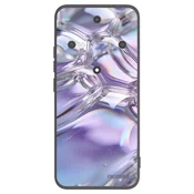 Silikonski črni ovitek za Honor Magic5 Lite 5G - Iridescent bubbles