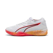 PUMA Eliminate NITRO™ SQD 4 ENERGY Handball Shoes Unisex, Shoes, White/Ultra Red/Heat Fire, 51