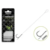 Delphin Feeder Fluoro Sting/10x/8cm/0,22mm/Chinu 8