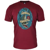 011Shop Muška majica kratkih rukava, Mala bara (DTG), Bordo