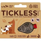 Tickless EcoPET Ultrazvočni repelent proti klopom za pse rjave barve