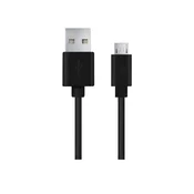 33 Kabel Micro USB 2.0 A-B M/M EB143 1 m črne barve