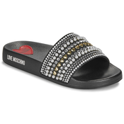 LOVE MOSCHINO Natikači JA28352G0MJAA000 Črna