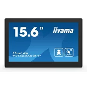 IIYAMA Monitor Android 24/7 TW1623AS-B1P 15.6” Full HD PCAP 10pt touch screen with POE  1920 x 1080 16:9 450 cd/m2 30ms projective capacitive Android 13 BT