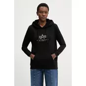 Pulover Alpha Industries Basic Hoodie BL Mirror Leo W