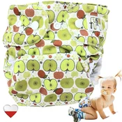 shumee Plenice za večkratno uporabo POCKET MIKROFLIS APPLES NappiMe plenice