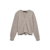 VERO MODA Pletena jopa VMDoffy temno siva