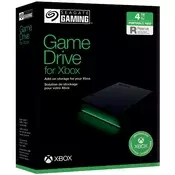 HDD External SEAGATE Game Drive (4TB, 2.5in, USB 3.2 Gen 1) Črna - STKX4000402