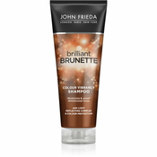 John Frieda Brilliant Brunette Colour Protecting vlažilni šampon  250 ml