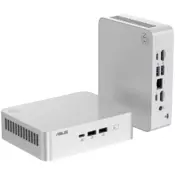 ASUS NUC 15 Pro+ Kit (RNUC15CRSU500002), Intel Ultra 5 225H, Intel Arc graphics, 4x USB Type-A, 3x USB Type-C (1x USB3.2 + 2x TB4), 2,5Gbe LAN, Intel WiFI 7, 2x HDMI 2.1, EU Cord, Kit (L6), EAN: 4711387950234 - 90AR00P3-M00030