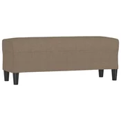 Vidaxl Klop taupe 100x35x41 cm blago