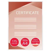 GBC Laminirna folija A4, 2x 175 mikronov, prozorna, 100 kosov